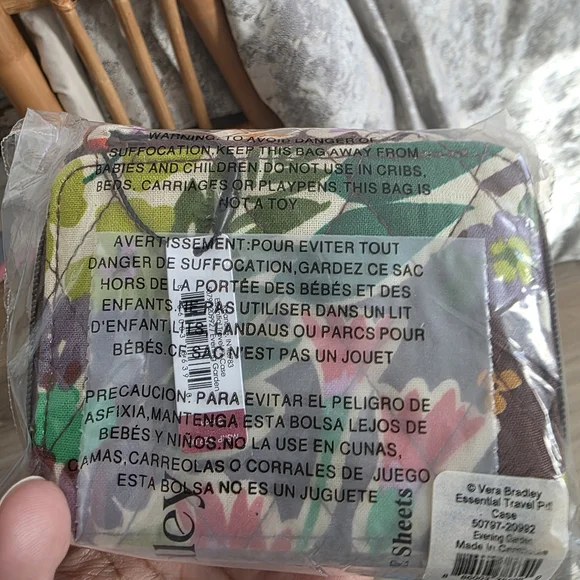 Vera Bradley Evening Garden Travel Pill Case - Picture 6 of 6